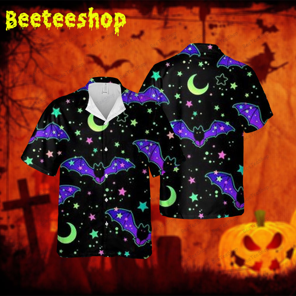 Bats Halloween 12 Spread Collar Hawaii Shirt Bats Halloween 12 Spread Collar Hawaii Shirt