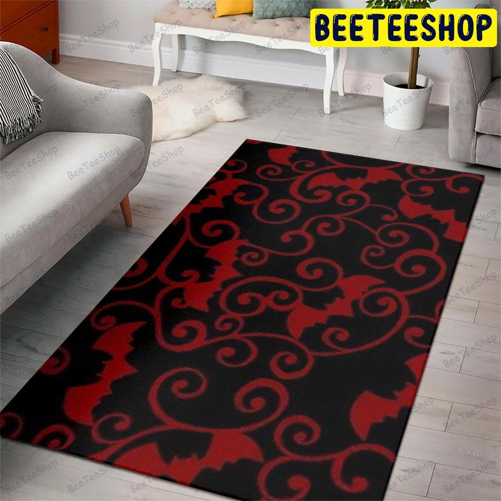 Bats Halloween Pattern 149 Beeteeshop Rug Rectangle Bats Halloween Pattern 149 Beeteeshop Rug Rectangle