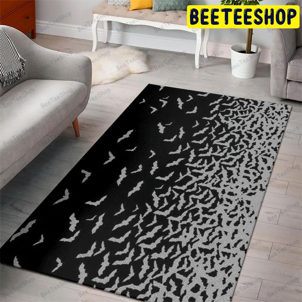 Bats Halloween Pattern 316 Beeteeshop Rug Rectangle Bats Halloween Pattern 316 Beeteeshop Rug Rectangle