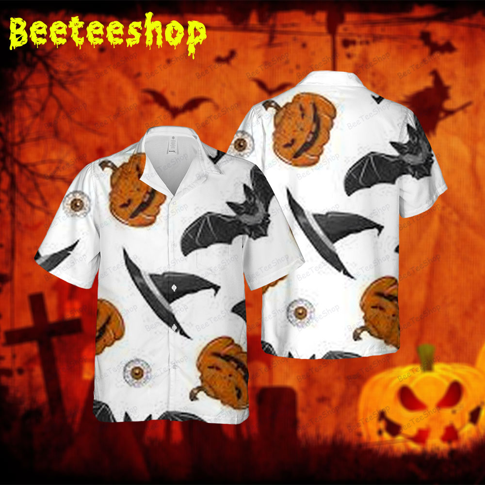 Bats Pumpkins Halloween 089 Spread Collar Hawaii Shirt Bats Pumpkins Halloween 089 Spread Collar Hawaii Shirt