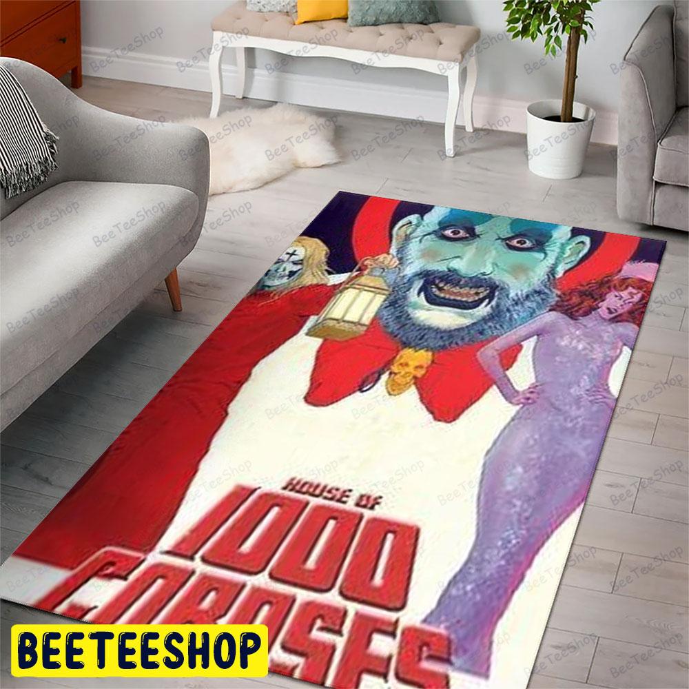 Beautiful Captain Spaulding House Of 1000 Corpses Halloween Beeteeshop Rug Rectangle Beautiful Captain Spaulding House Of 1000 Corpses Halloween Beeteeshop Rug Rectangle