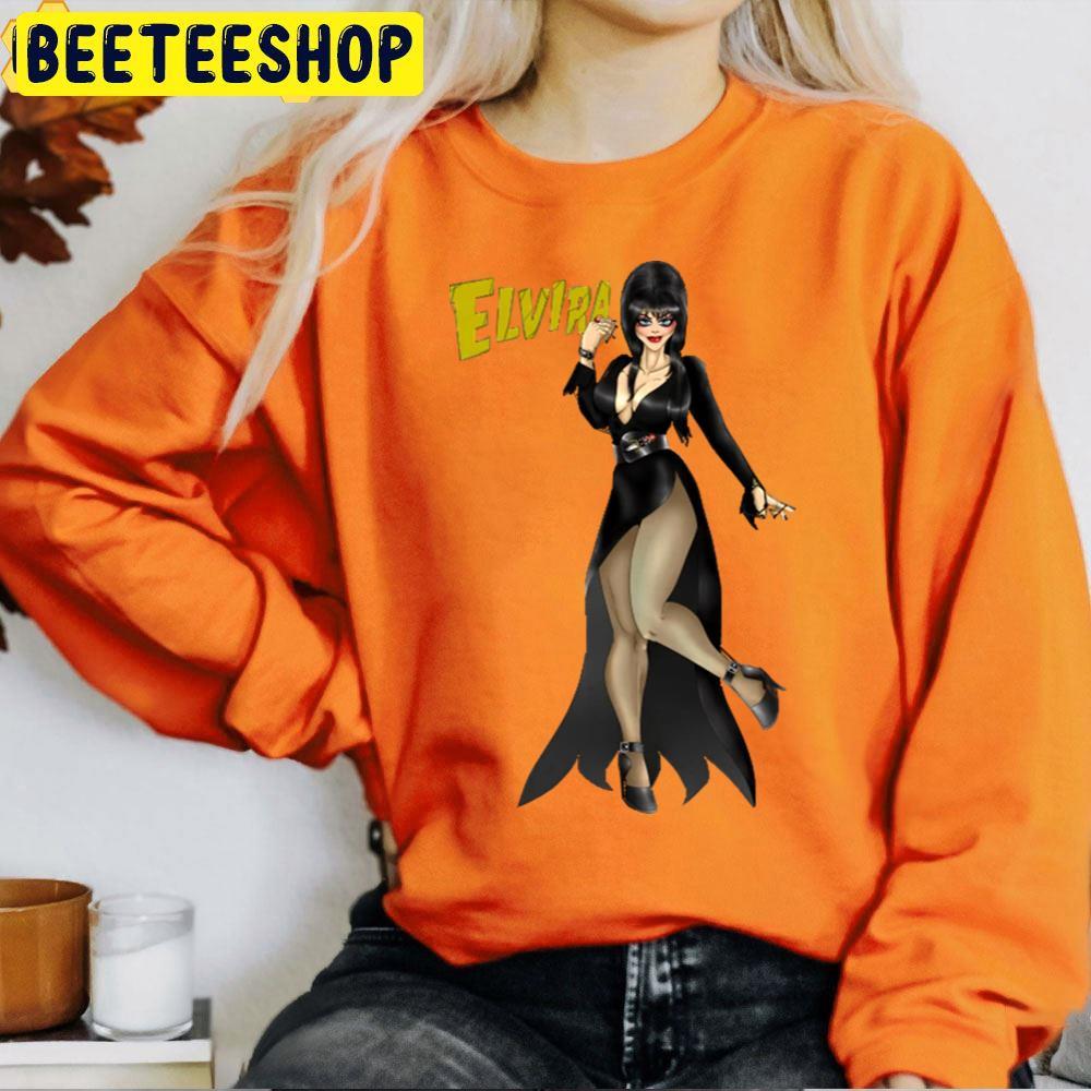 Beautiful Elvira Mistress Of The Dark Happy Halloween Beeteeshop Trending Unisex T-Shirt Beautiful Elvira Mistress Of The Dark Happy Halloween Beeteeshop Trending Unisex T-Shirt
