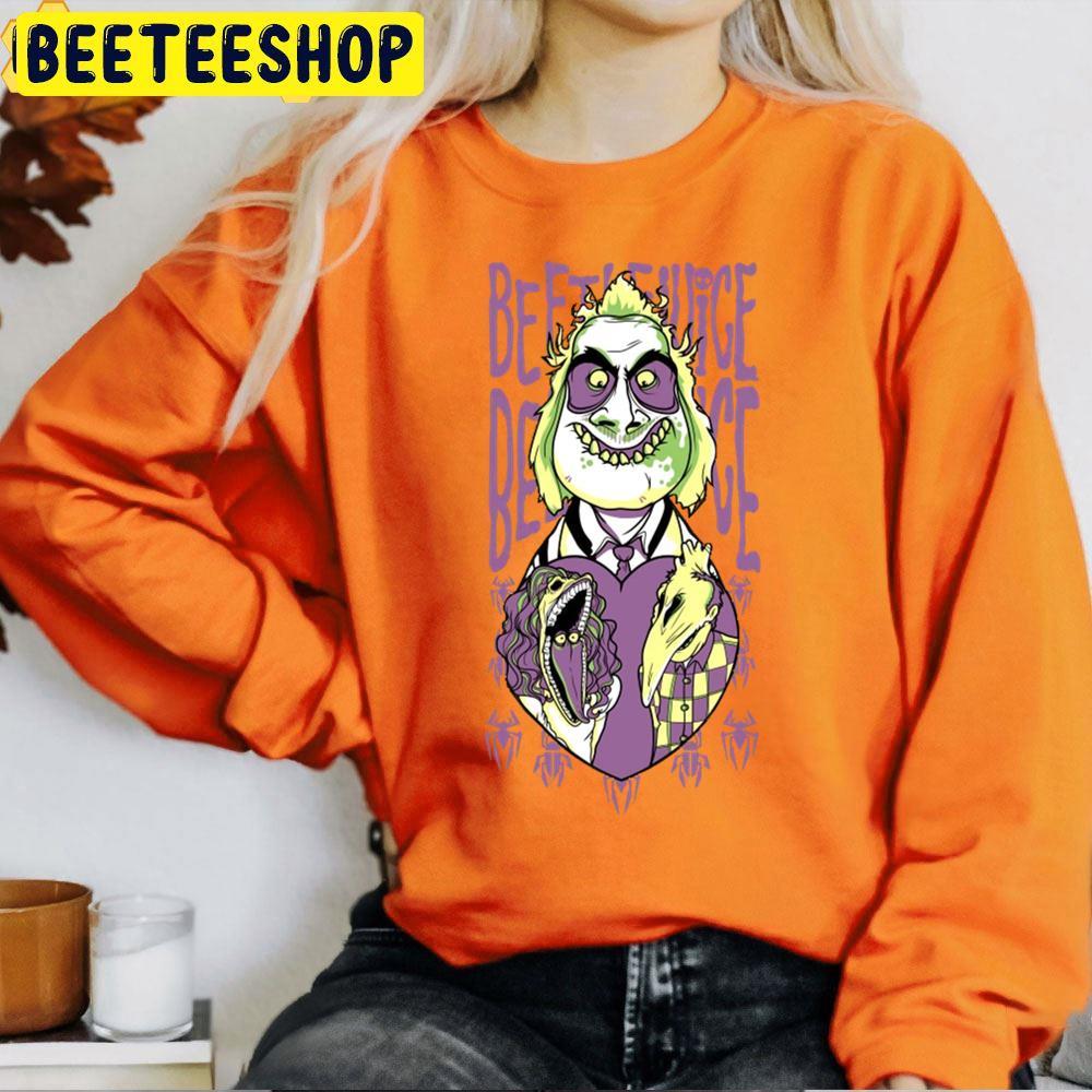 Bee Beetlejuice Happy Halloween Beeteeshop Trending Unisex T-Shirt Bee Beetlejuice Happy Halloween Beeteeshop Trending Unisex T-Shirt