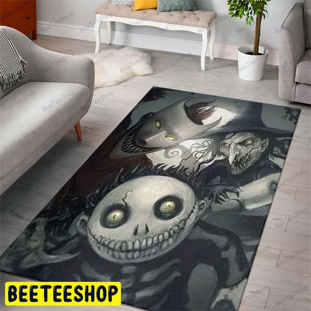 Black Art Jack With Friends The Nightmare Before Christmas Halloween Beeteeshop Rug Rectangle Black Art Jack With Friends The Nightmare Before Christmas Halloween Beeteeshop Rug Rectangle