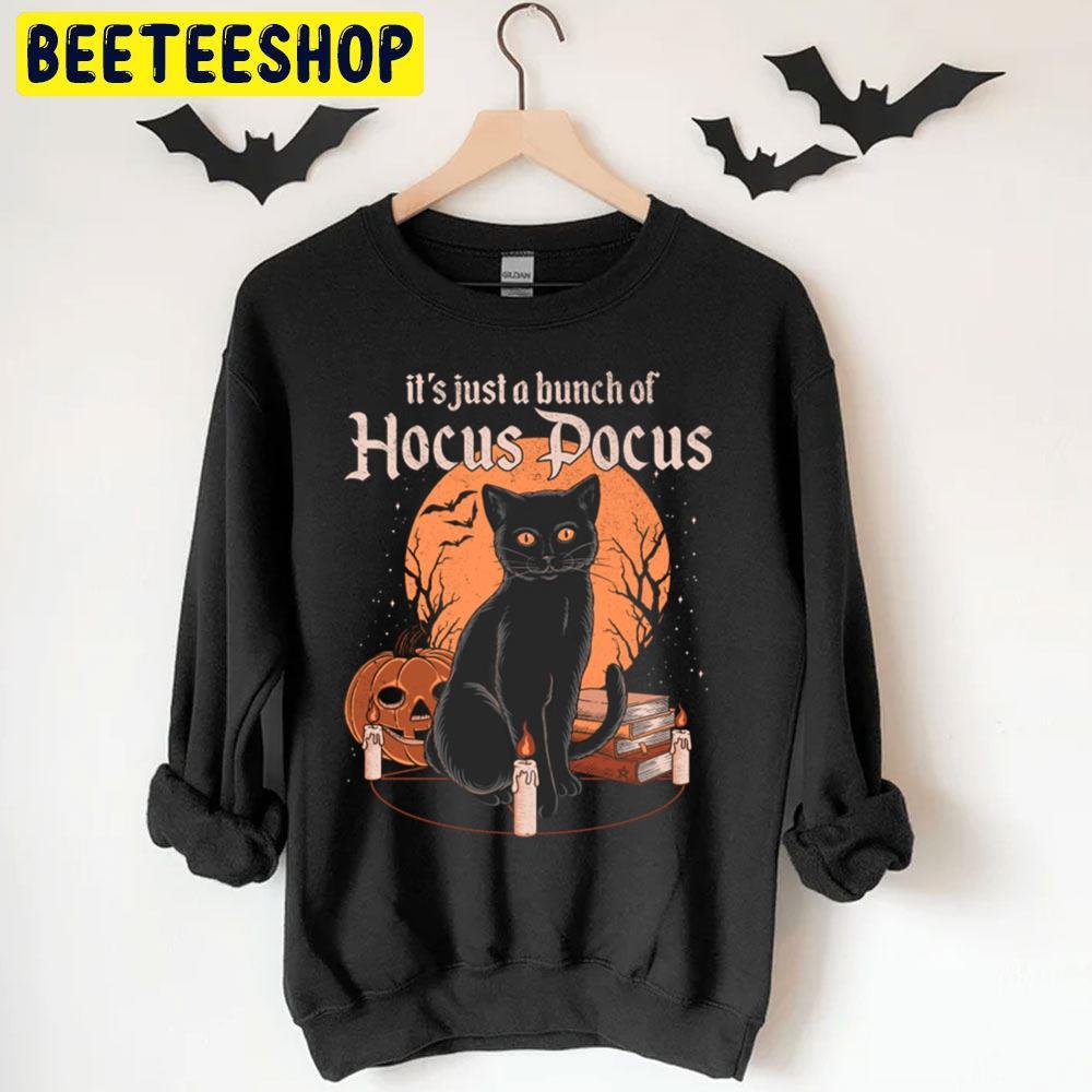Black Cat Just A Bunch Of Hocus Pocus Happy Halloween Beeteeshop Trending Unisex T-Shirt Black Cat Just A Bunch Of Hocus Pocus Happy Halloween Beeteeshop Trending Unisex T-Shirt
