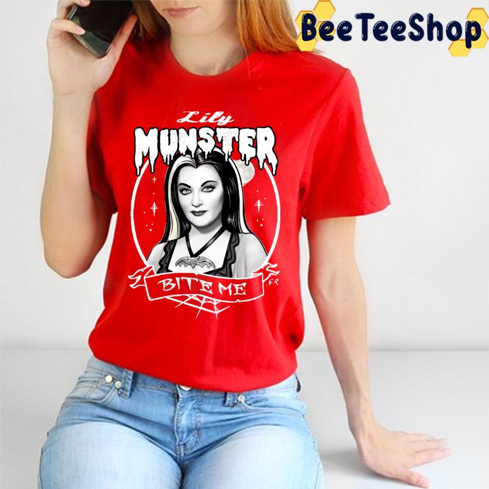 Black Lily The Munsters Happy Halloween Beeteeshop Trending Unisex T-Shirt Black Lily The Munsters Happy Halloween Beeteeshop Trending Unisex T-Shirt