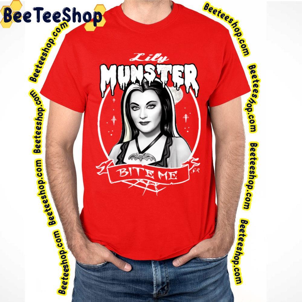 Black Lily The Munsters Happy Halloween Beeteeshop Trending Unisex T-Shirt Black Lily The Munsters Happy Halloween Beeteeshop Trending Unisex T-Shirt