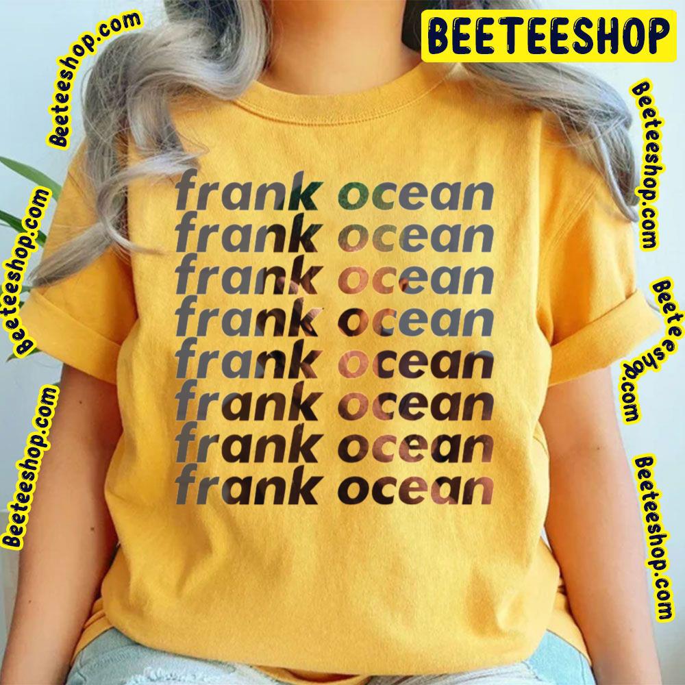 Black Text Frank Ocean Logo Music Trending Unisex T-Shirt Black Text Frank Ocean Logo Music Trending Unisex T-Shirt
