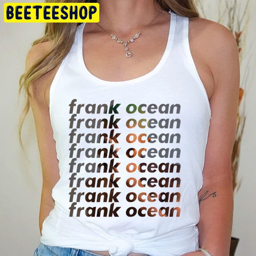 Black Text Frank Ocean Logo Music Trending Unisex T-Shirt Black Text Frank Ocean Logo Music Trending Unisex T-Shirt