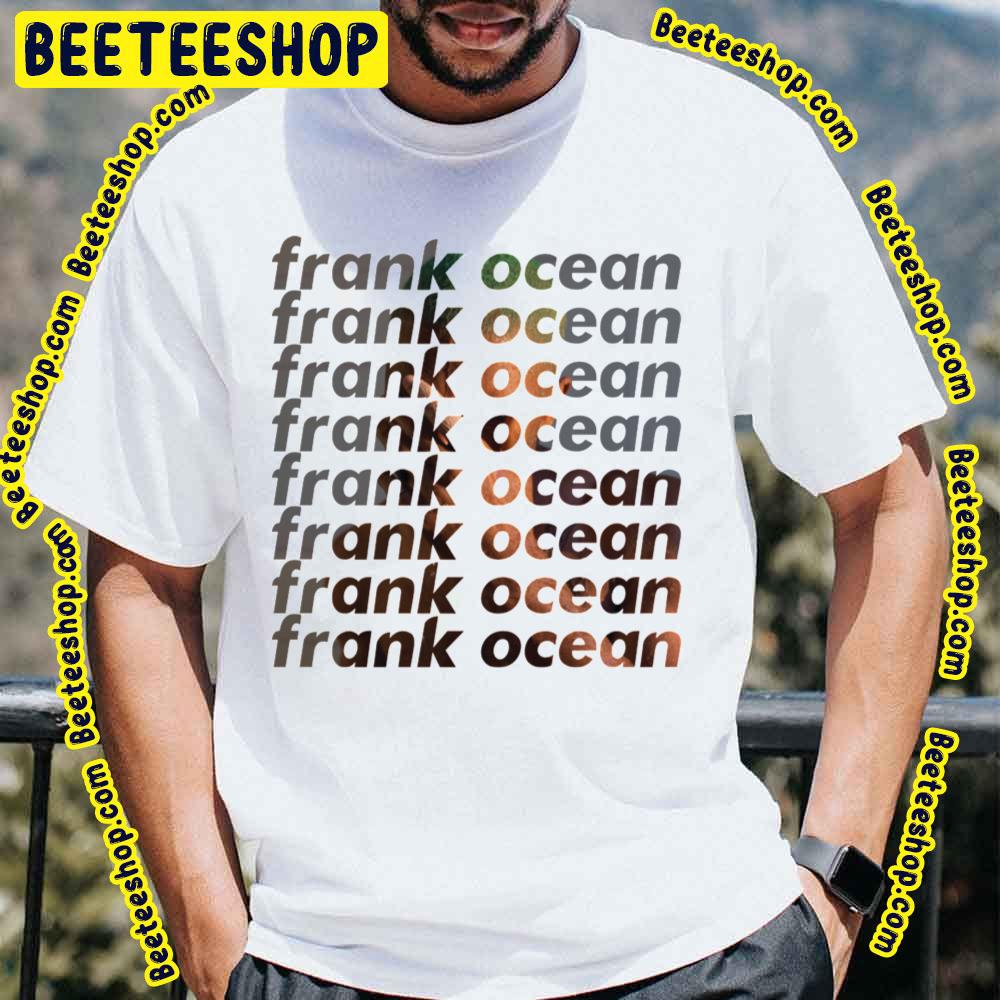 Black Text Frank Ocean Logo Music Trending Unisex T-Shirt Black Text Frank Ocean Logo Music Trending Unisex T-Shirt