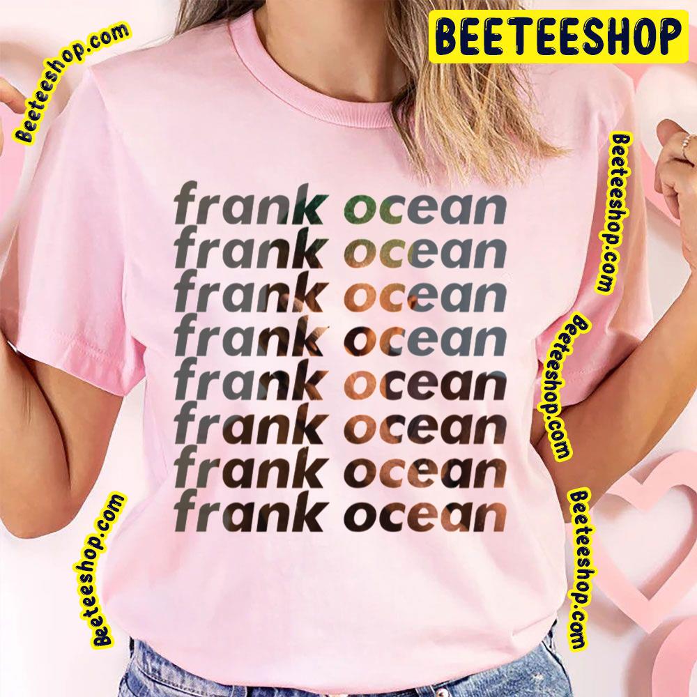 Black Text Frank Ocean Logo Music Trending Unisex T-Shirt Black Text Frank Ocean Logo Music Trending Unisex T-Shirt