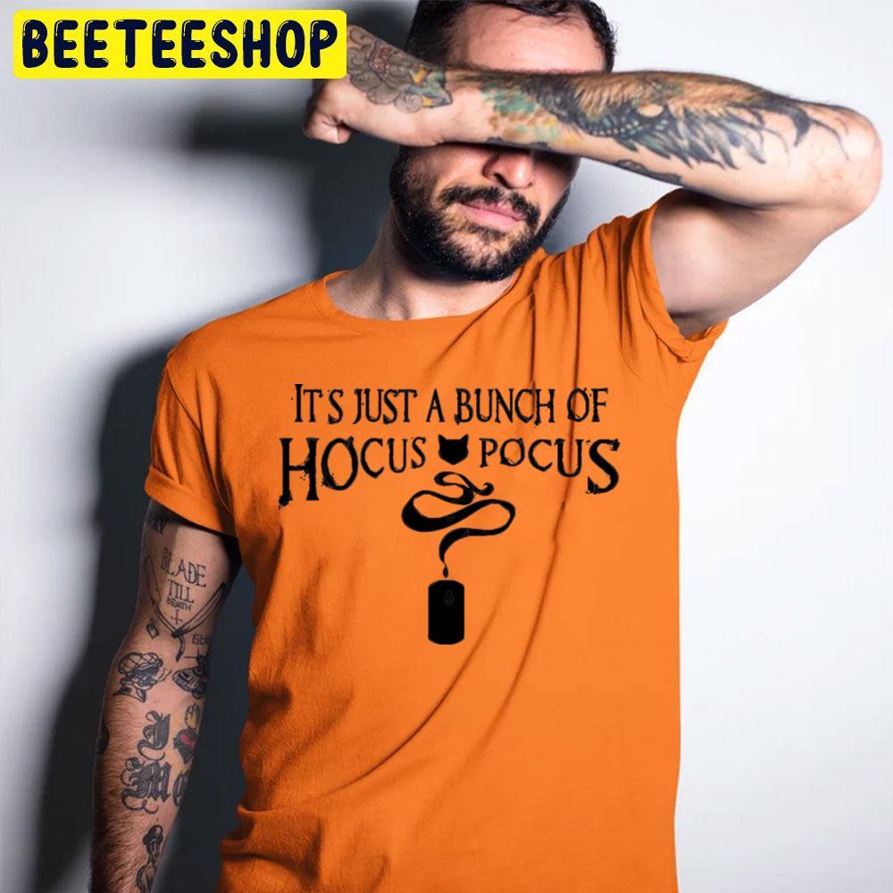 Blackline Just A Bunch Hocus Pocus Happy Halloween Beeteeshop Trending Unisex T-Shirt Blackline Just A Bunch Hocus Pocus Happy Halloween Beeteeshop Trending Unisex T-Shirt