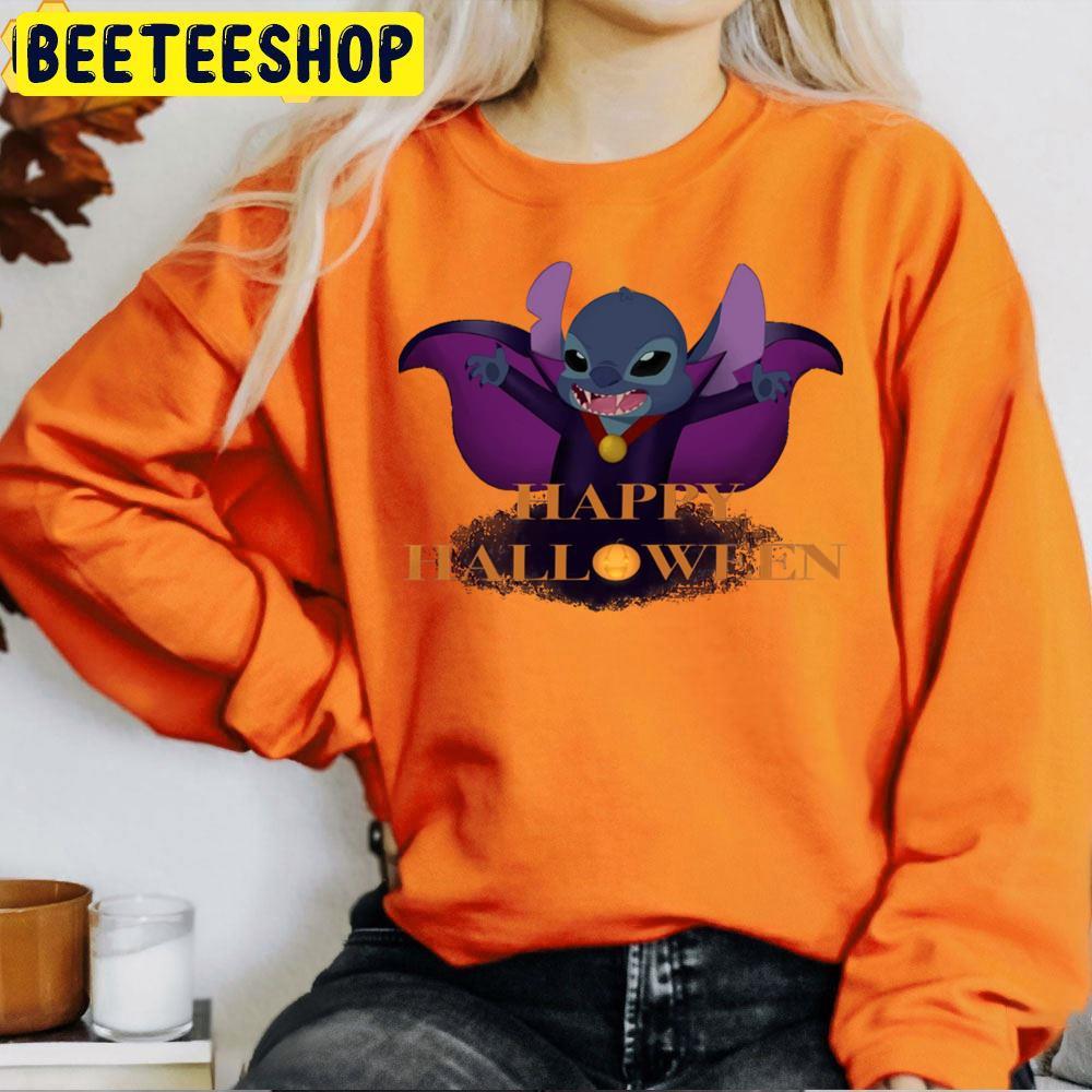 Blue Vire Alien Stitch Happy Halloween Beeteeshop Trending Unisex T-Shirt Blue Vire Alien Stitch Happy Halloween Beeteeshop Trending Unisex T-Shirt