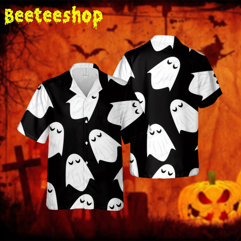 Boos Halloween 053 Spread Collar Hawaii Shirt Boos Halloween 053 Spread Collar Hawaii Shirt