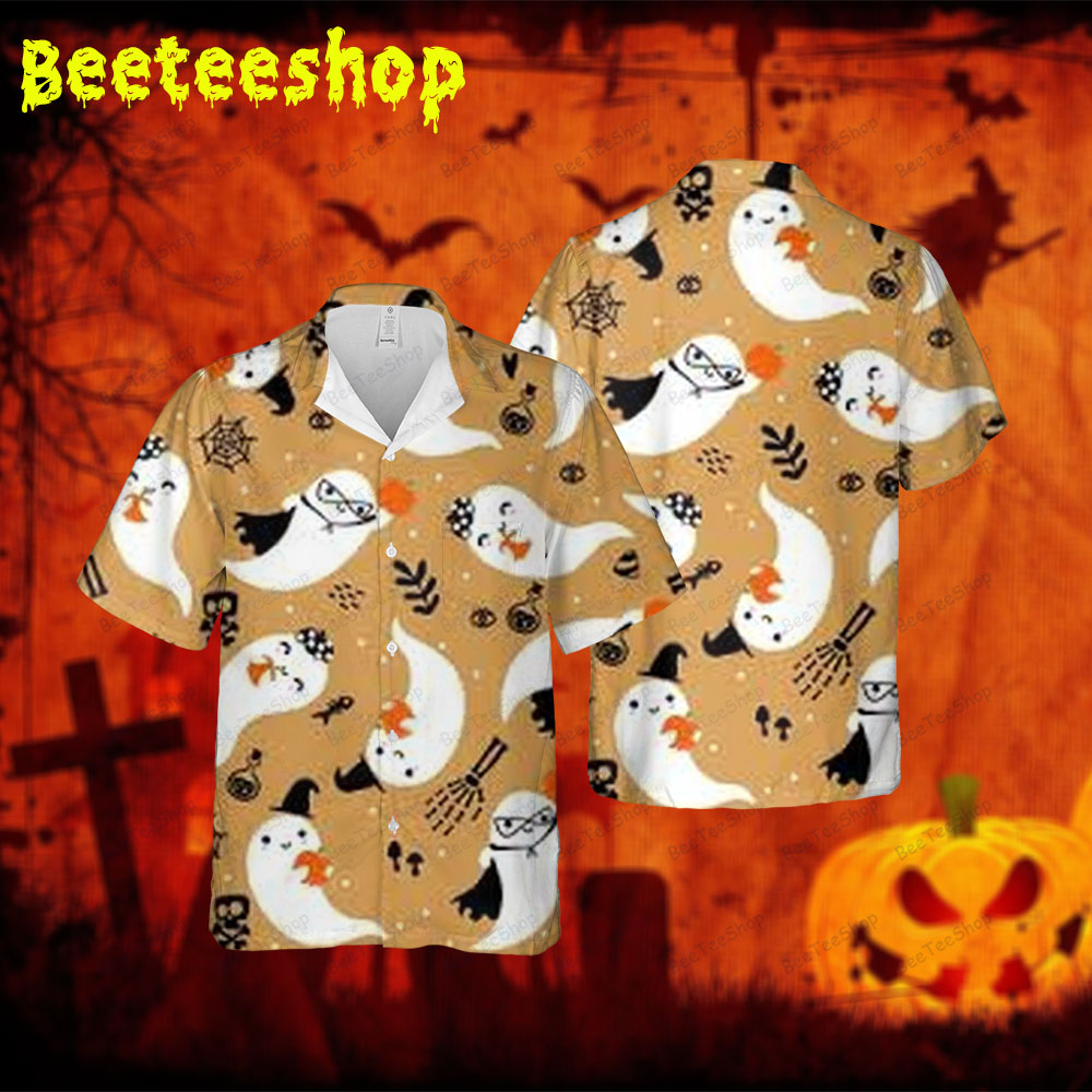Boos Halloween 150 Spread Collar Hawaii Shirt Boos Halloween 150 Spread Collar Hawaii Shirt