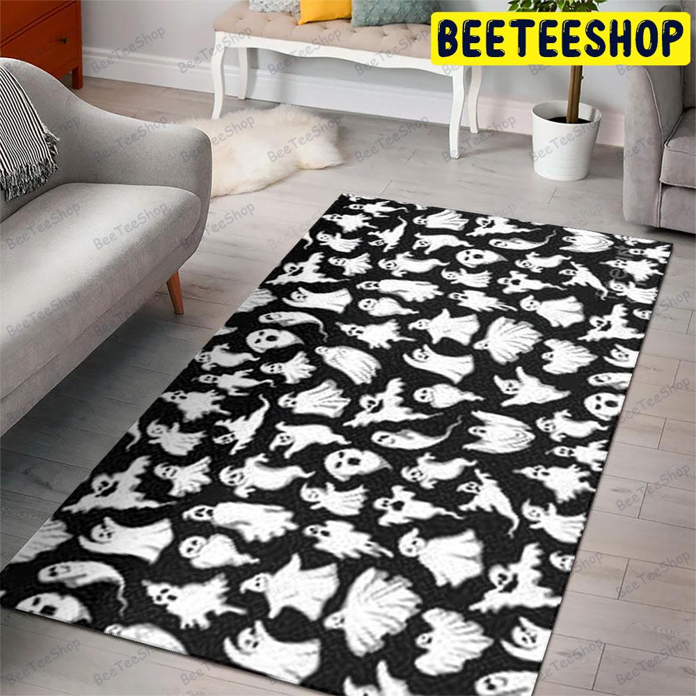 Boos Halloween Pattern 090 Beeteeshop Rug Rectangle Boos Halloween Pattern 090 Beeteeshop Rug Rectangle