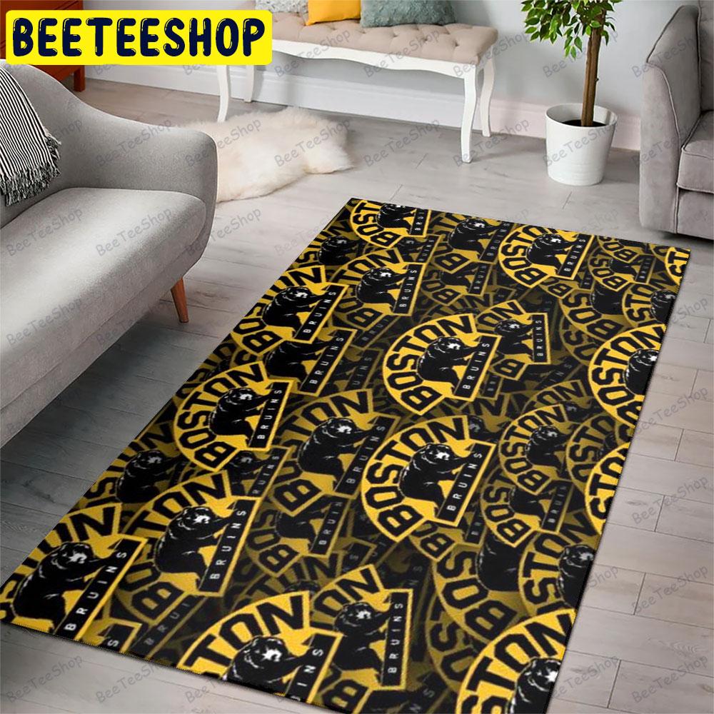 Boston Bruins 25 American Sports Teams Beeteeshop Rug Rectangle Boston Bruins 25 American Sports Teams Beeteeshop Rug Rectangle