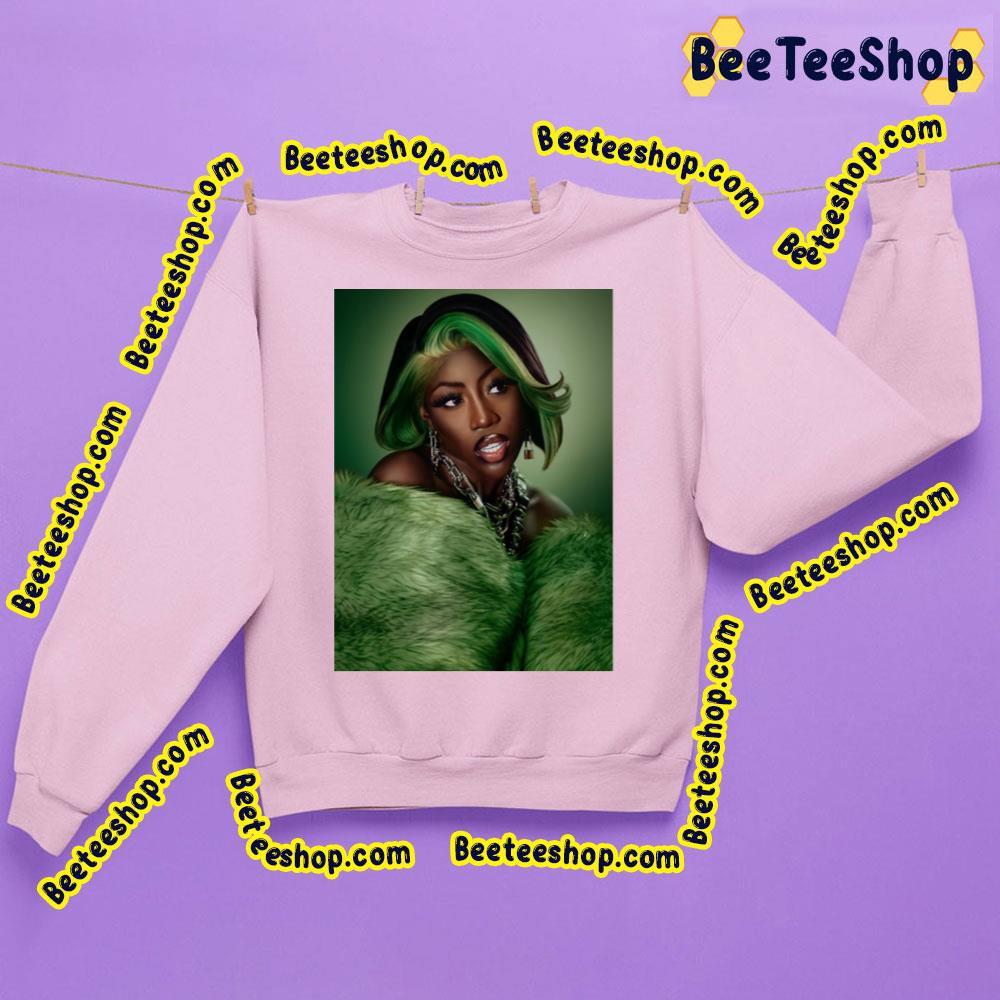 Bree Runway Aesthetic Green Hair Look Beeteeshop Trending Unisex Sweatshirt Bree Runway Aesthetic Green Hair Look Beeteeshop Trending Unisex Sweatshirt