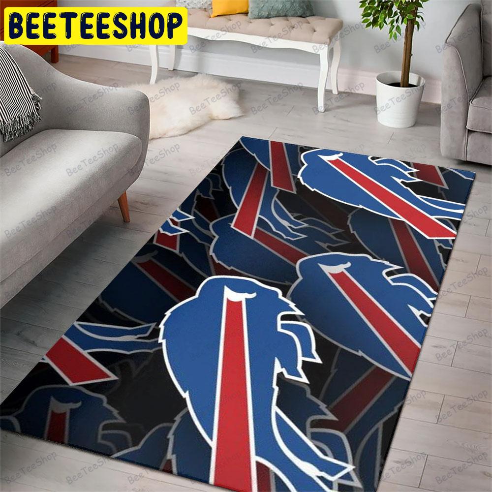 Buffalo Bills Logo 22 American Sports Teams Beeteeshop Rug Rectangle Buffalo Bills Logo 22 American Sports Teams Beeteeshop Rug Rectangle
