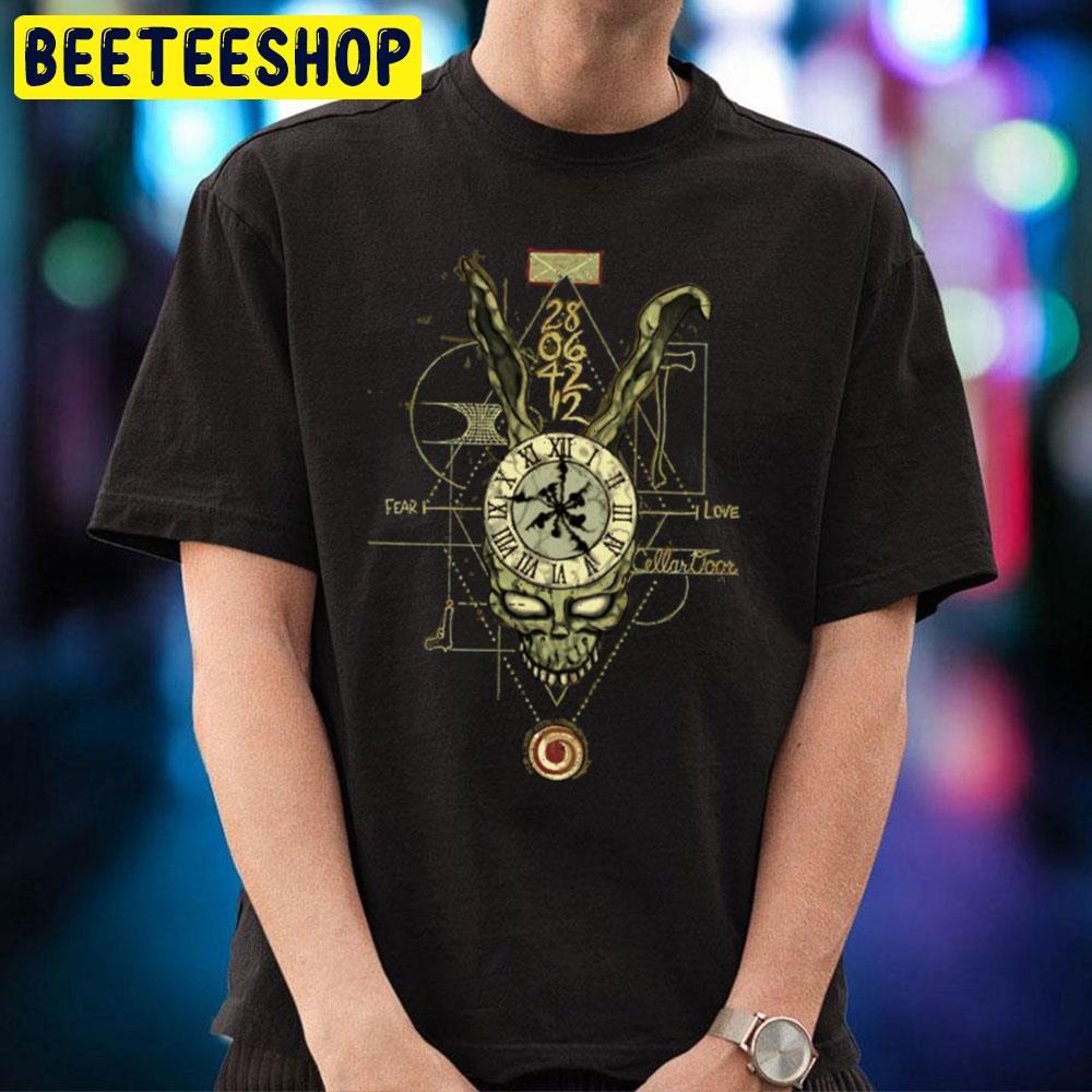 Bunny Clock Donnie Darko Happy Halloween Beeteeshop Trending Unisex T-Shirt Bunny Clock Donnie Darko Happy Halloween Beeteeshop Trending Unisex T-Shirt