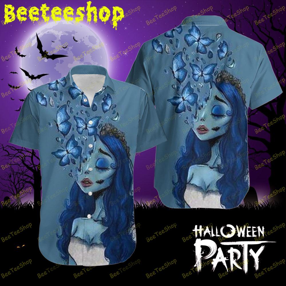 Butterfly Art Emily The Corpse Bride Halloween Beeteeshop Hawaii Shirt Butterfly Art Emily The Corpse Bride Halloween Beeteeshop Hawaii Shirt