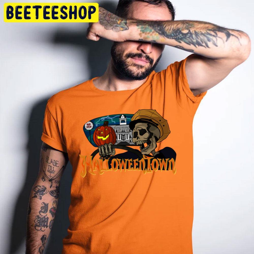 Cab Ride Halloweentown Beeteeshop Trending Unisex T-Shirt Cab Ride Halloweentown Beeteeshop Trending Unisex T-Shirt