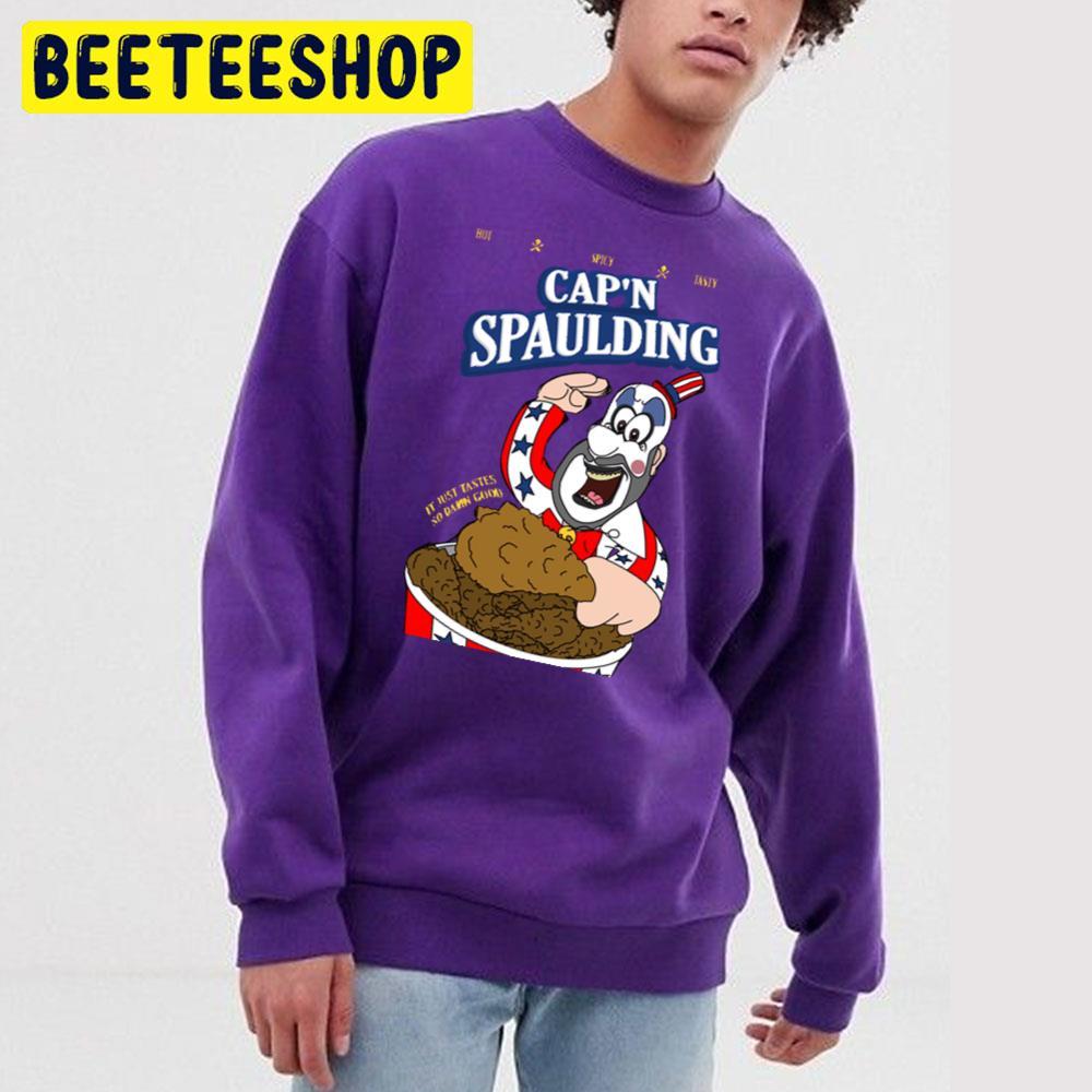 Cap'n Spaulding House Of 1000 Corpses Happy Halloween Beeteeshop Trending Unisex T-Shirt Cap'n Spaulding House Of 1000 Corpses Happy Halloween Beeteeshop Trending Unisex T-Shirt