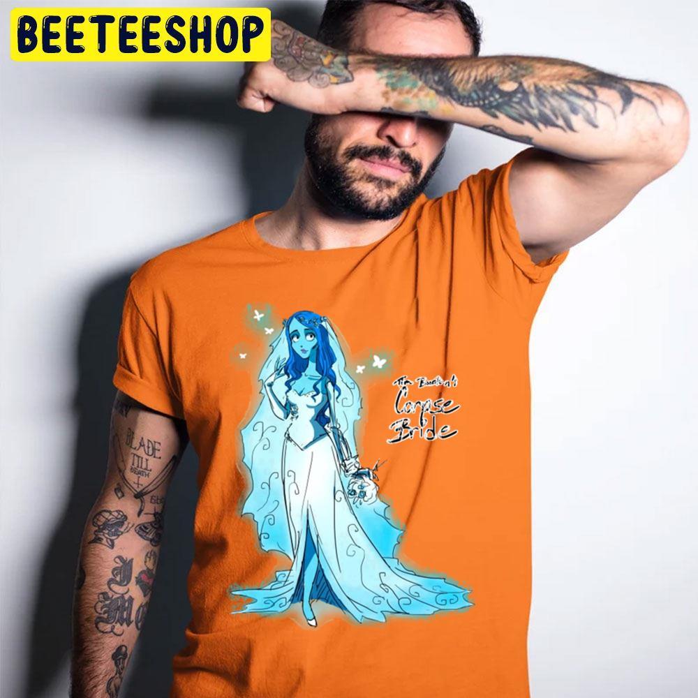 Charming Emily Corpse Bride Happy Halloween Beeteeshop Trending Unisex T-Shirt Charming Emily Corpse Bride Happy Halloween Beeteeshop Trending Unisex T-Shirt