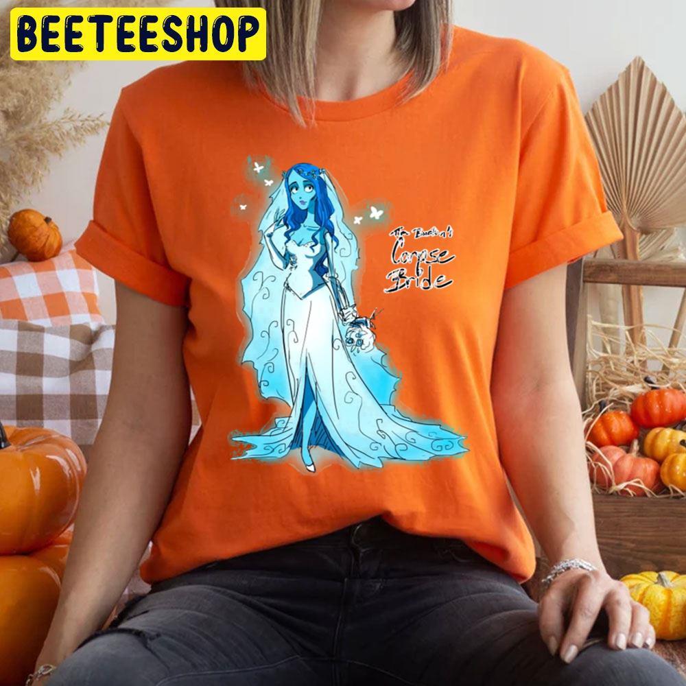 Charming Emily Corpse Bride Happy Halloween Beeteeshop Trending Unisex T-Shirt Charming Emily Corpse Bride Happy Halloween Beeteeshop Trending Unisex T-Shirt