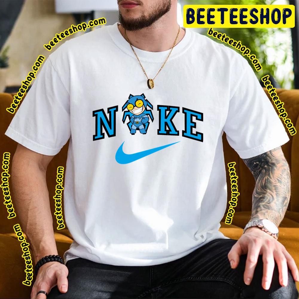 Chibi Blue Beetle Nike Beeteeshop Trending Unisex T-Shirt Chibi Blue Beetle Nike Beeteeshop Trending Unisex T-Shirt
