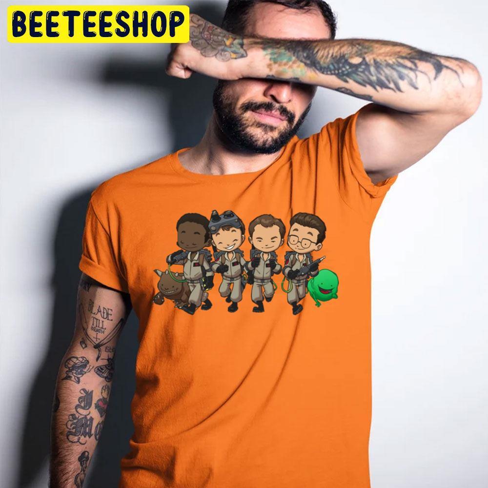 Chibi Old Guard Ghostbusters Happy Halloween Beeteeshop Trending Unisex T-Shirt Chibi Old Guard Ghostbusters Happy Halloween Beeteeshop Trending Unisex T-Shirt