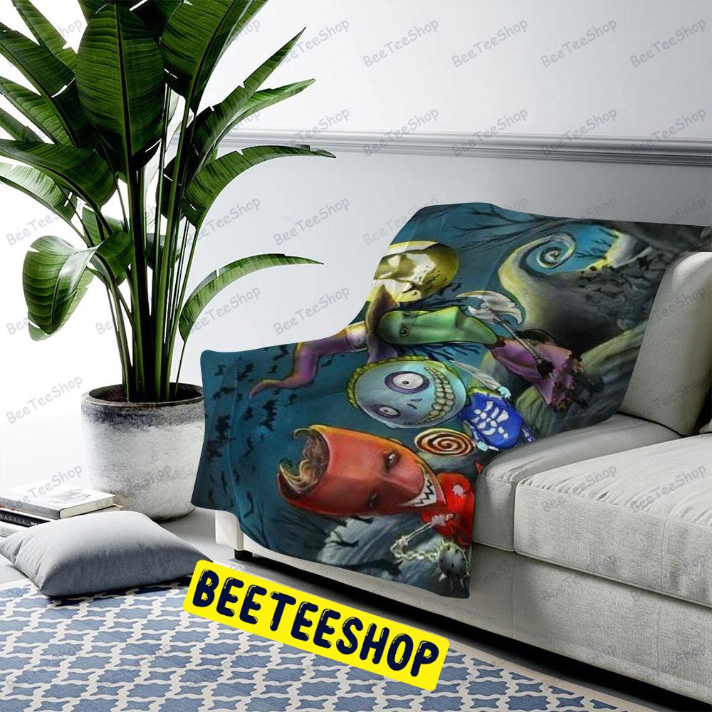 Chibi The Nightmare Before Christmas Halloween Beeteeshop US Cozy Blanket Chibi The Nightmare Before Christmas Halloween Beeteeshop US Cozy Blanket