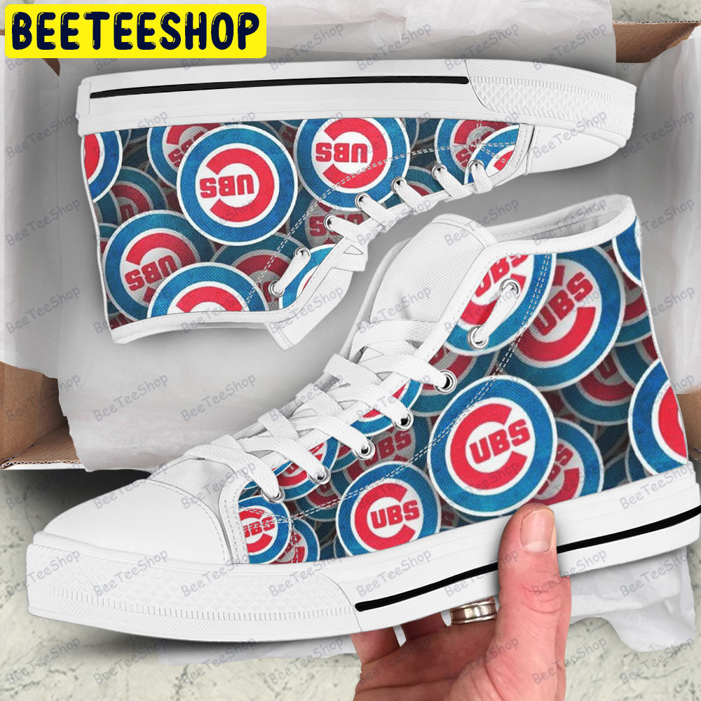 Chicago Cubs 23 American Sports Teams Adults High Top Canvas Shoes Chicago Cubs 23 American Sports Teams Adults High Top Canvas Shoes