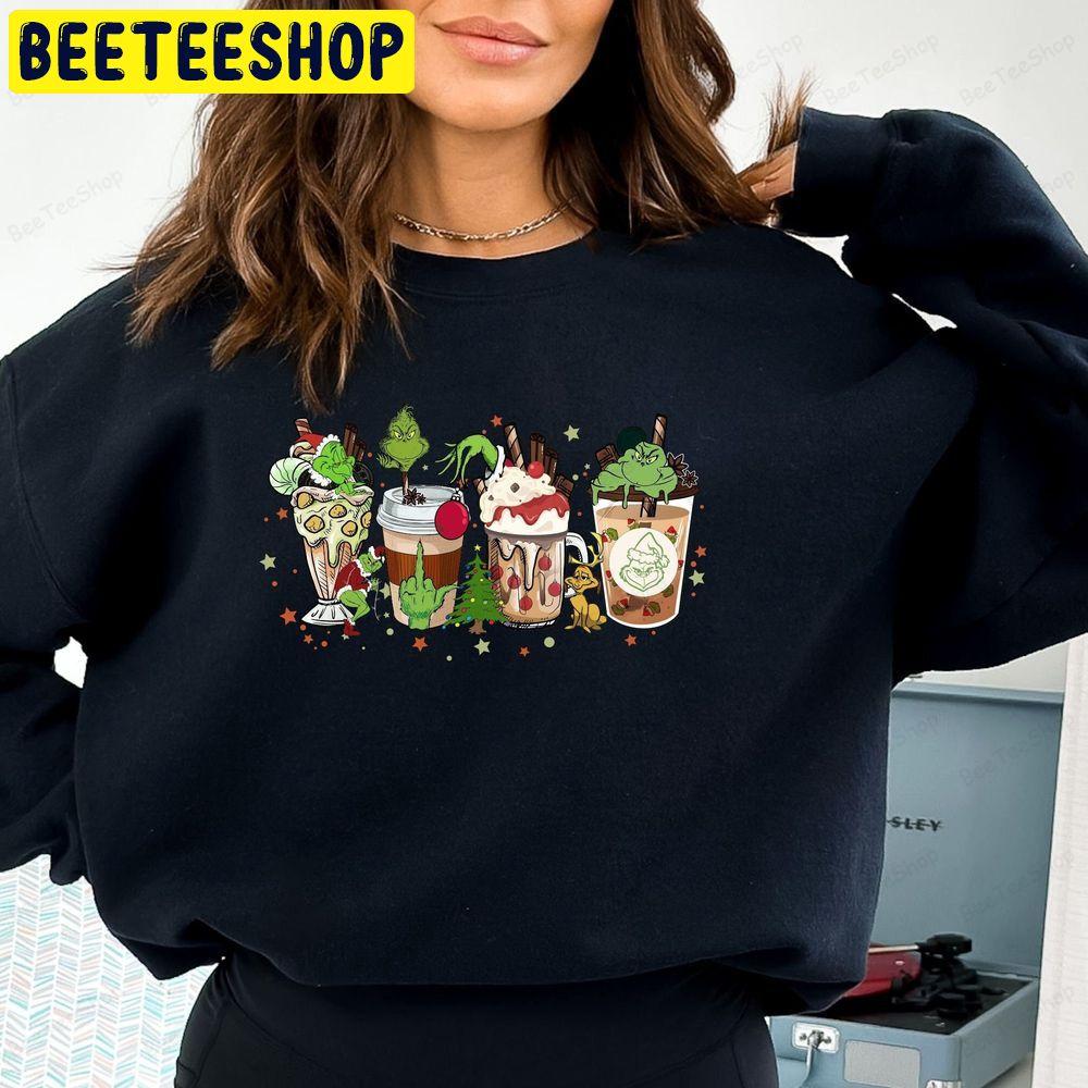 Christmas Grinch Drinking Beeteeshop Trending Unisex Sweatshirt Christmas Grinch Drinking Beeteeshop Trending Unisex Sweatshirt