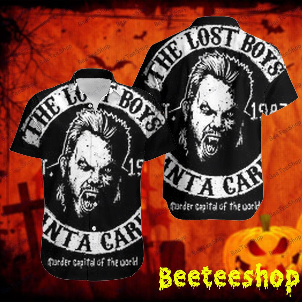 Circle Santa Carla The Lost Boys Halloween Beeteeshop Hawaii Shirt Circle Santa Carla The Lost Boys Halloween Beeteeshop Hawaii Shirt