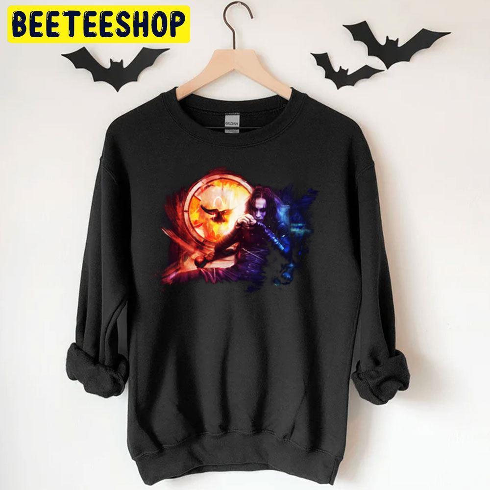 Color Can't Rain All The Time The Crow Happy Halloween Beeteeshop Trending Unisex T-Shirt Color Can't Rain All The Time The Crow Happy Halloween Beeteeshop Trending Unisex T-Shirt