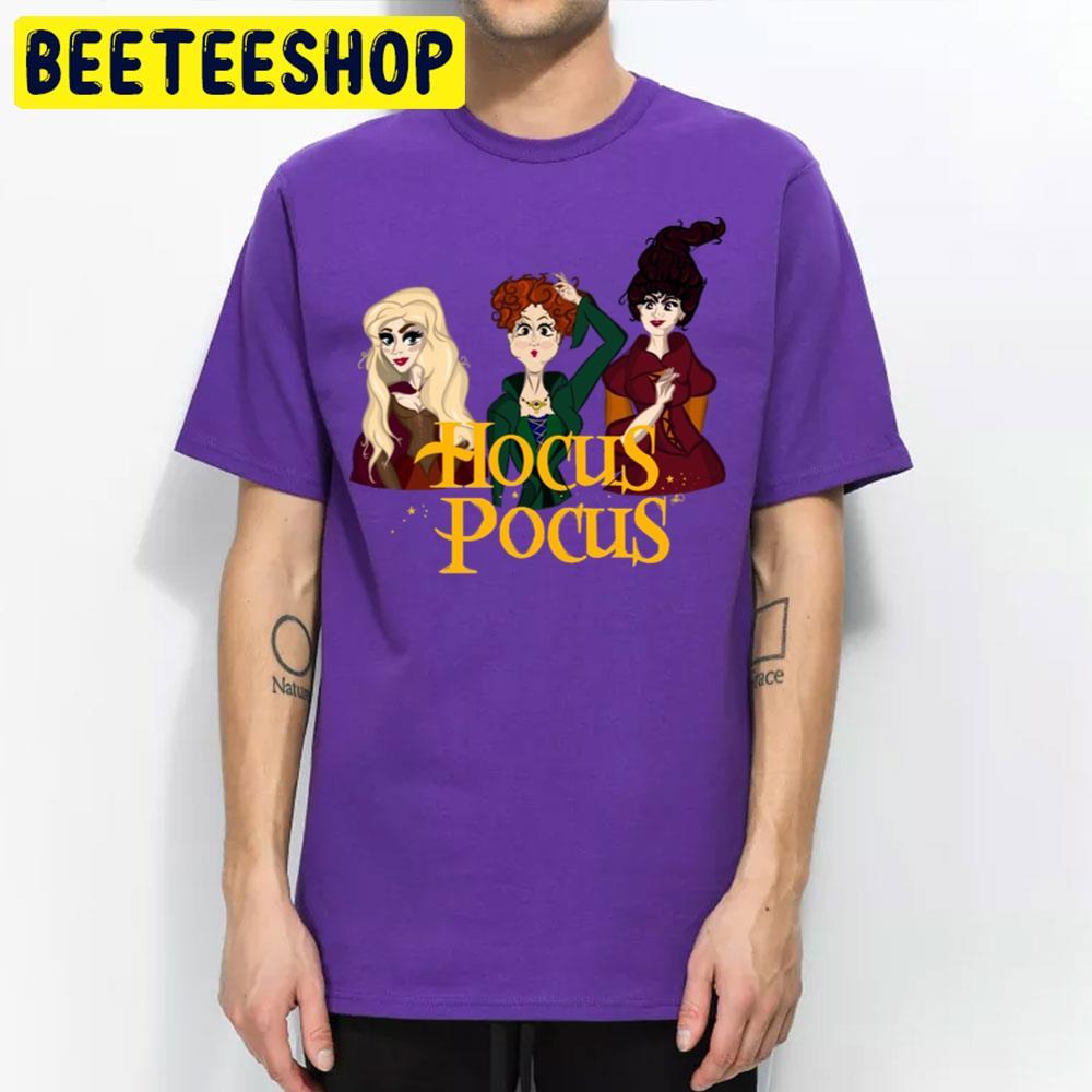 Color Hocus Pocus Happy Halloween Beeteeshop Trending Unisex T-Shirt Color Hocus Pocus Happy Halloween Beeteeshop Trending Unisex T-Shirt