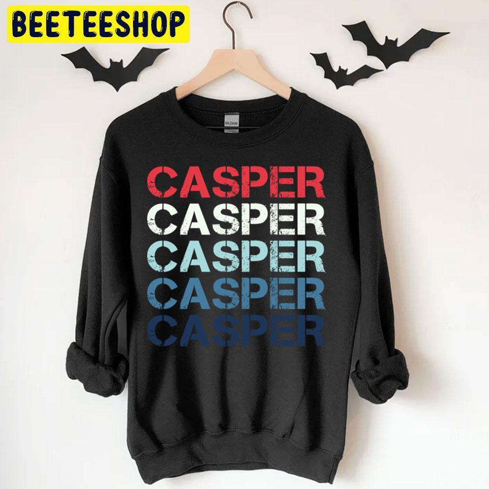 Color Text Casper Happy Halloween Beeteeshop Trending Unisex T-Shirt Color Text Casper Happy Halloween Beeteeshop Trending Unisex T-Shirt