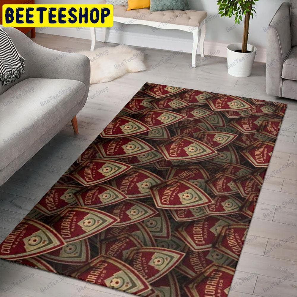 Colorado Rapids 23 American Sports Teams Beeteeshop Rug Rectangle Colorado Rapids 23 American Sports Teams Beeteeshop Rug Rectangle