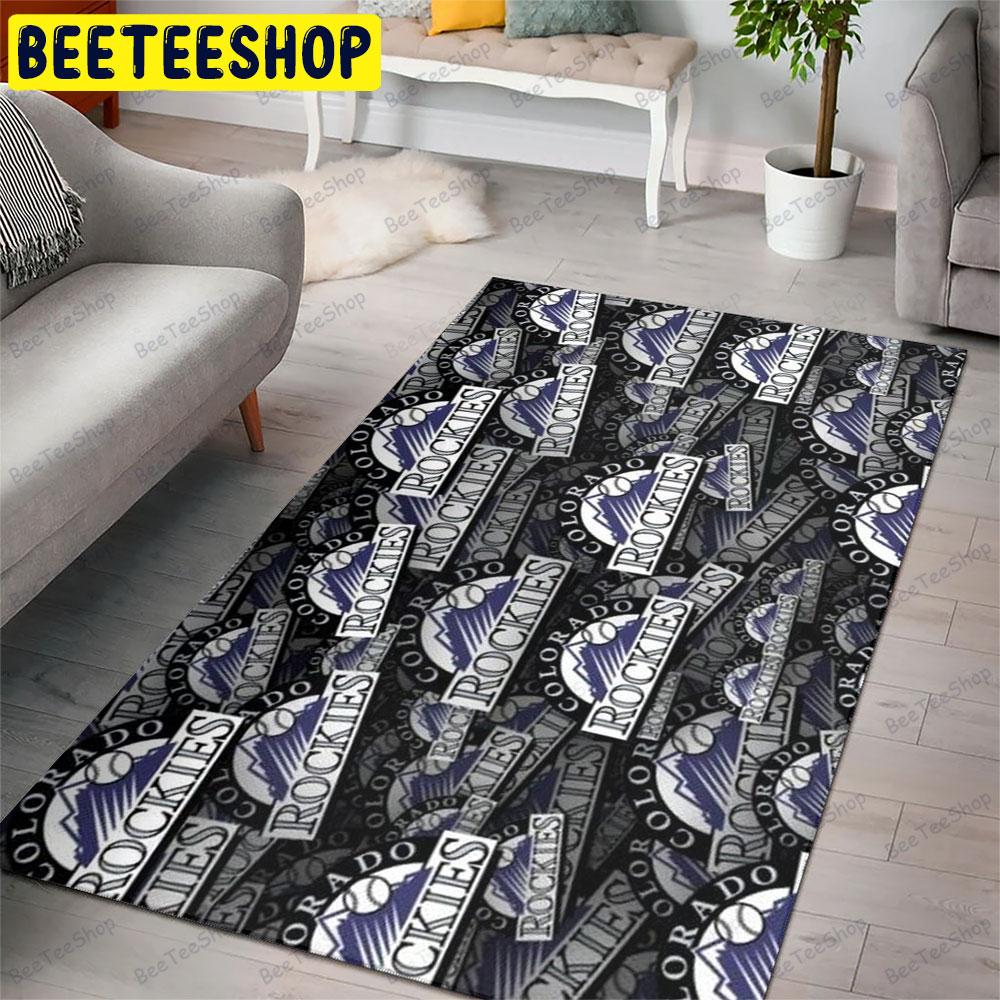 Colorado Rockies American Sports Teams Beeteeshop Rug Rectangle Colorado Rockies American Sports Teams Beeteeshop Rug Rectangle