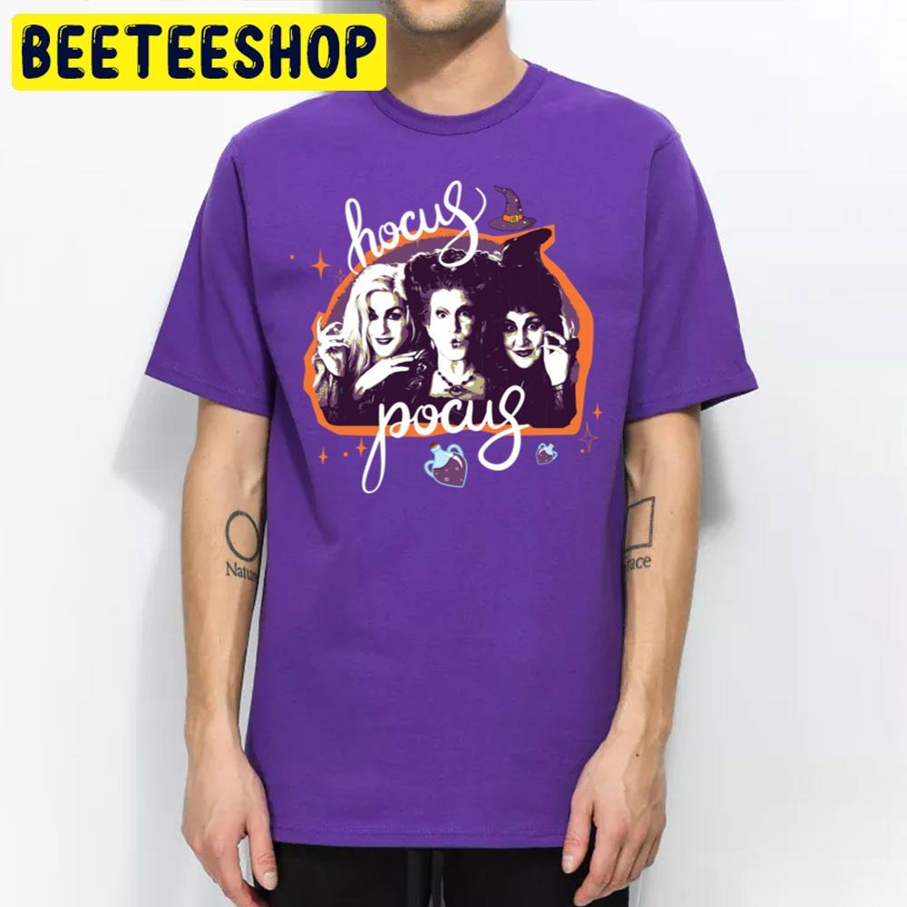 Colour Hocus Pocus Movie Happy Halloween Beeteeshop Trending Unisex T-Shirt Colour Hocus Pocus Movie Happy Halloween Beeteeshop Trending Unisex T-Shirt