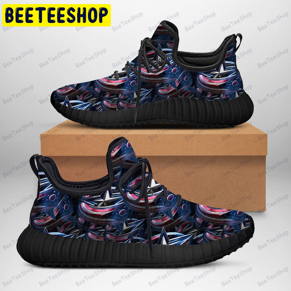 Columbus Blue Jackets 23 American Sports Teams Lightweight Reze Shoes Columbus Blue Jackets 23 American Sports Teams Lightweight Reze Shoes