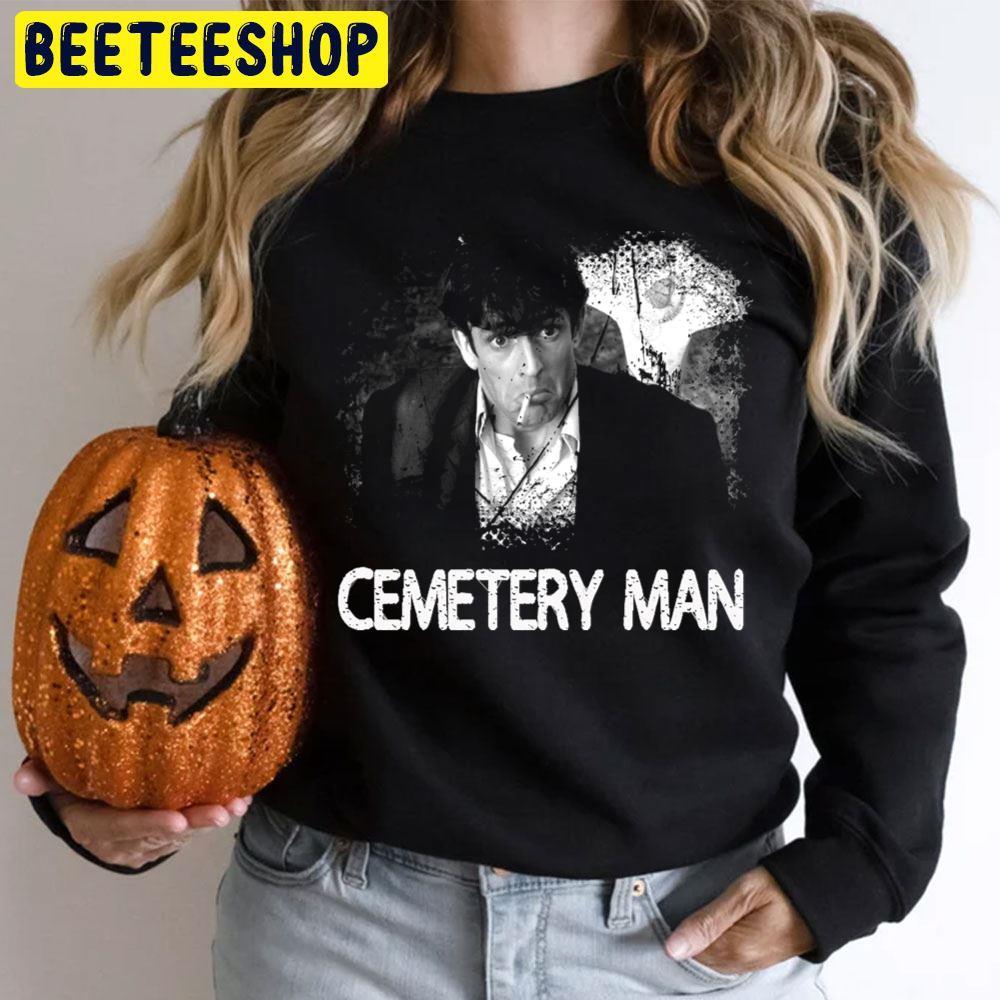 Comedy Horror Film Dellamorte Dellamore Happy Halloween Beeteeshop Trending Unisex T-Shirt Comedy Horror Film Dellamorte Dellamore Happy Halloween Beeteeshop Trending Unisex T-Shirt