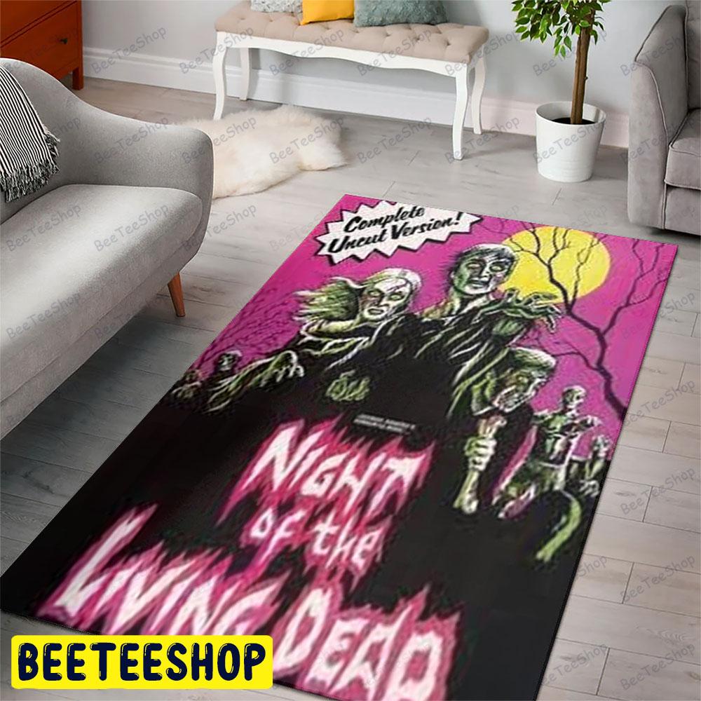 Complete Night Of The Living Dead Halloween Beeteeshop Rug Rectangle Complete Night Of The Living Dead Halloween Beeteeshop Rug Rectangle