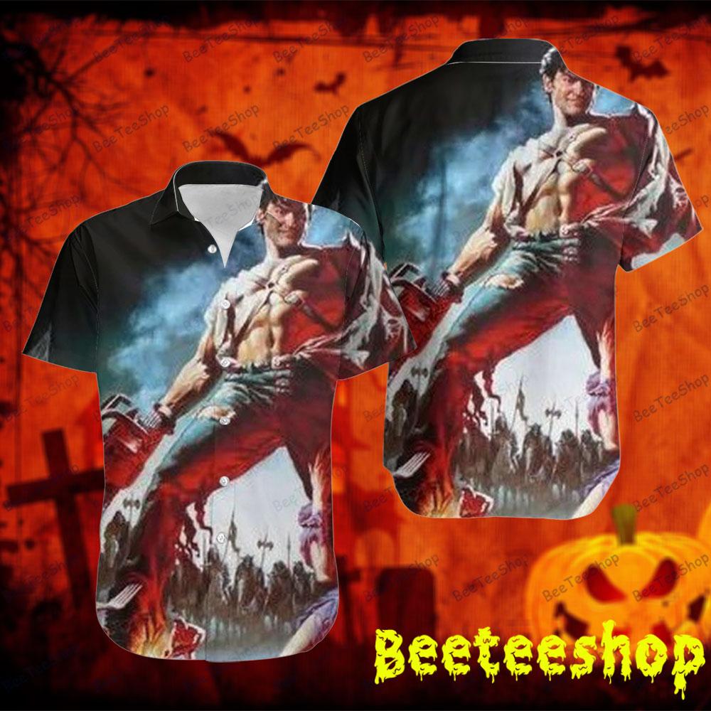 Couple Combat Ash Williams Evil Dead Ii Halloween Beeteeshop Hawaii Shirt Couple Combat Ash Williams Evil Dead Ii Halloween Beeteeshop Hawaii Shirt