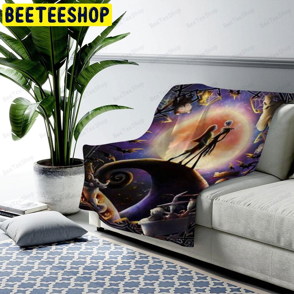 Couple Jack Moon The Nightmare Before Christmas Movie Halloween Beeteeshop US Cozy Blanket Couple Jack Moon The Nightmare Before Christmas Movie Halloween Beeteeshop US Cozy Blanket