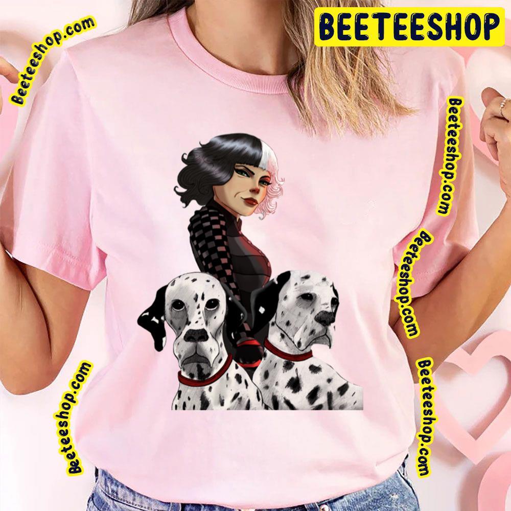 Cruella 101 Dalmatian Beeteeshop Trending Unisex T-Shirt Cruella 101 Dalmatian Beeteeshop Trending Unisex T-Shirt