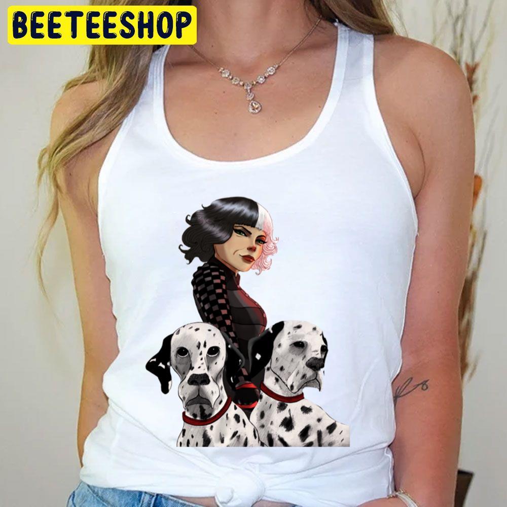 Cruella 101 Dalmatian Beeteeshop Trending Unisex T-Shirt Cruella 101 Dalmatian Beeteeshop Trending Unisex T-Shirt