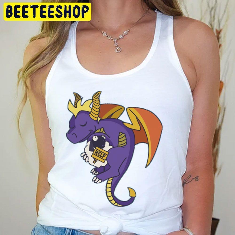 Cute Dragon Spyro Beeteeshop Trending Unisex T-Shirt Cute Dragon Spyro Beeteeshop Trending Unisex T-Shirt