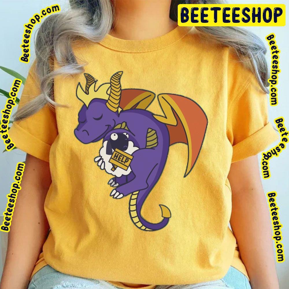 Cute Dragon Spyro Beeteeshop Trending Unisex T-Shirt Cute Dragon Spyro Beeteeshop Trending Unisex T-Shirt